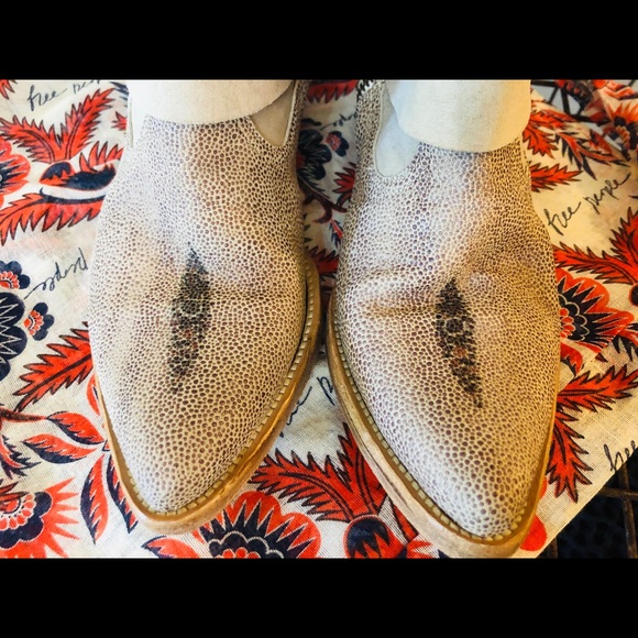 FREE PEOPLE EUC Tan Ride Western Boots sz 7 - Picture 7 of 7